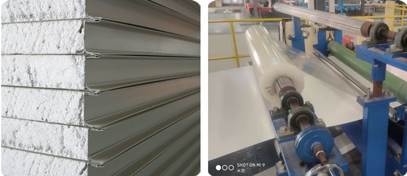 steel color sandwich panel for wall and roof steel color sandwich panel for wall and roof