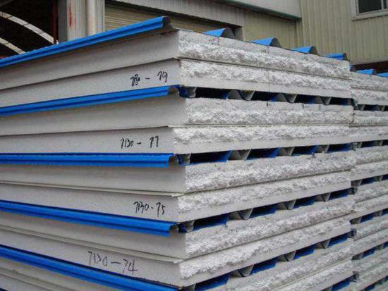 roof sandwich panels for prefab house